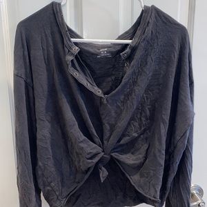 Aerie grey top